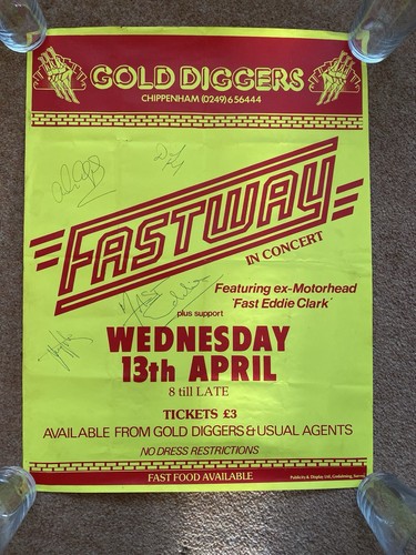 Original 1980s signed tour - original,