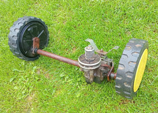 John Deere R43S Lawnmower Rear axle wheels and gearbox