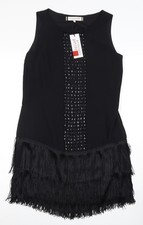 Principles Petite Black Fringe