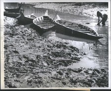 1960 Press Photo Boat Dank