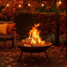 22" Large Outdoor Fire Pit