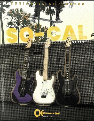 Charvel pro mod cal series - charvel, so-cal