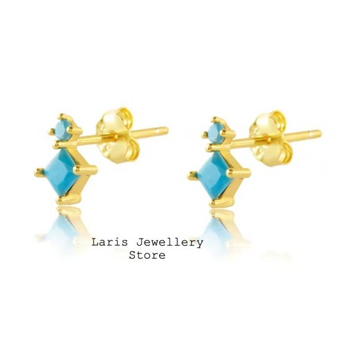 Gold plated triangle - gold,