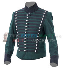 Men's Green Military hussar