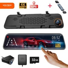 WOLFBOX G840S 4K 12" Rear View