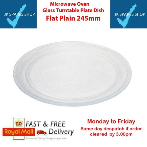 Glass plate for microwave - for,