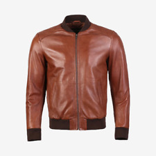 Café Racer Men Leather Jacket