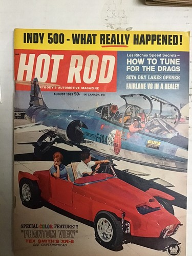 Vintage hot rod - rod, magazine