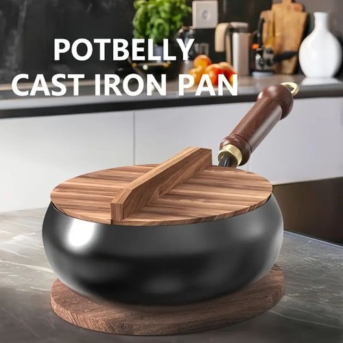 Uncoated cast iron - cast, pot