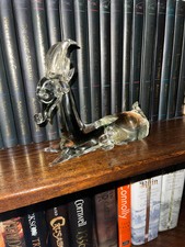 Morano Handblown Glass Ornament Deer Figurine Home Decor Vintage Decor Ornament