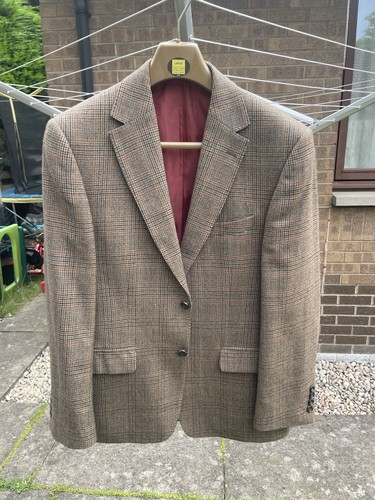 Sartorial tweed jacket 38s - jacket,