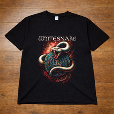 Whitesnake Snake Logo T Shirt
