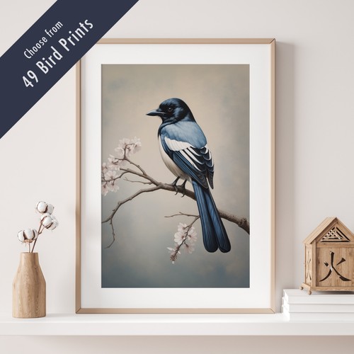 Wild bird print british - print,