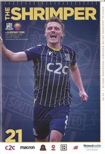 Football Programme SOUTHEND UNITED v ALDERSHOT TOWN Feb 2025