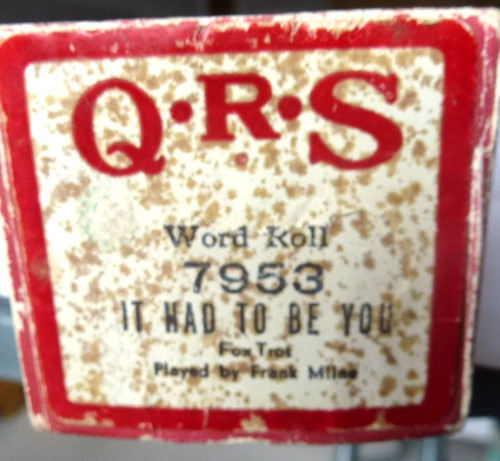 Pianola word roll had - pianola,