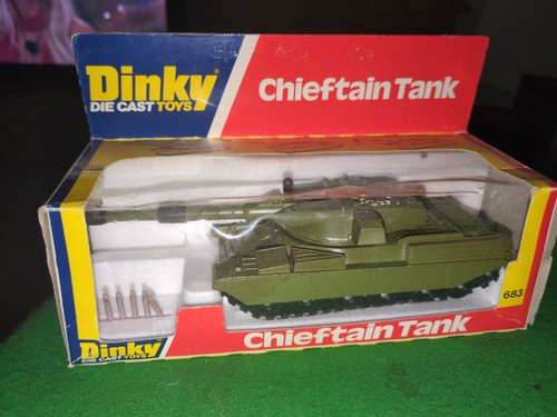 Dinky toys 683 chieftain tank - dinky,