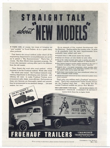 1941 fruehauf trailer - 1941,