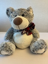 Cuddles Time grey plush teddy