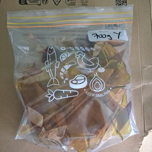 Approx 700g yellow - 700g, glass