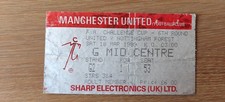 Ticket 1989 Manchester United