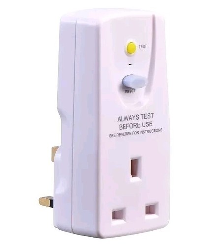 Safety rcd socket - safety, adaptor