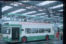 35mm slide 1977 Metrobus TUB250R Bradford Interchange With copyright 5712