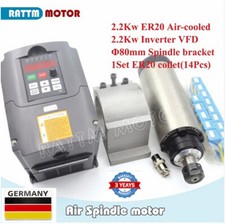 ◤EU◢ 2.2KW CNC Air cooling