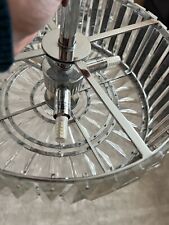 Laura Ashley Fernhurst Crystal 3 Arm Clear/Polished Chrome Chandelier