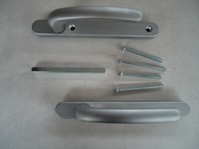 UPVC Door Handles Satin Finish Internal Lever Latch 8" – Lot040