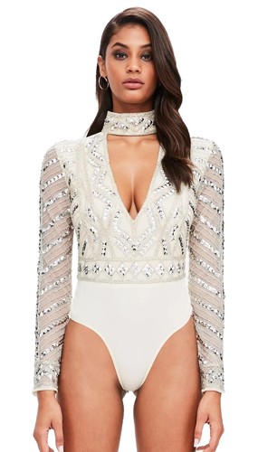 Missguided bodysuit peace - bodysuit,
