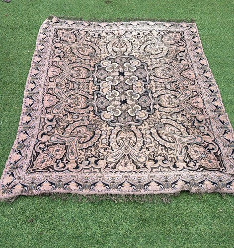 Antique french paisley kashmir - antique,