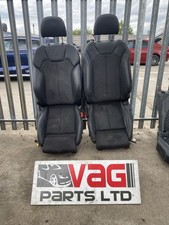 AUDI 2019 S-LINE - X2 FRONT SEATS - IDEAL FOR VW CADDY CONVERSION -HALF LEATHER