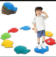 Stepping Stones Kids, 9 Pcs Balance Stepping Stones for Sensory Autism Learning