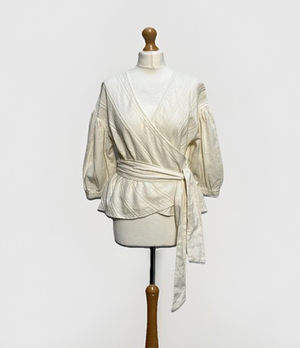 Zara denin blouse womens - zara, size