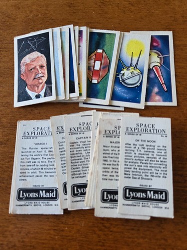 Lyons maid cards - cards.,