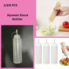 Plastic Clear Squeeze Sauce