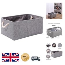 Elegant Grey Fabric Storage