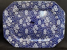 Vintage crownford blue - blue, calico