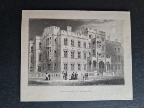 Antique 1851 print - ,
