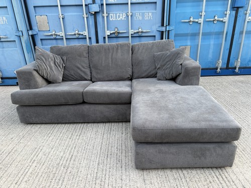 Dfs grey chaise sofa - dfs,