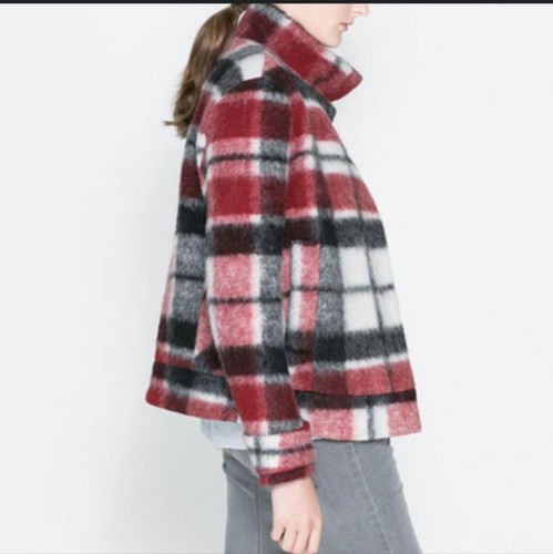 Zara plaid checked wool - zara, mohair