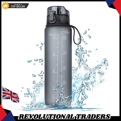 Sports water bottle - water, 1l
