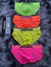 Jockmail X4 Neon Briefs - Size