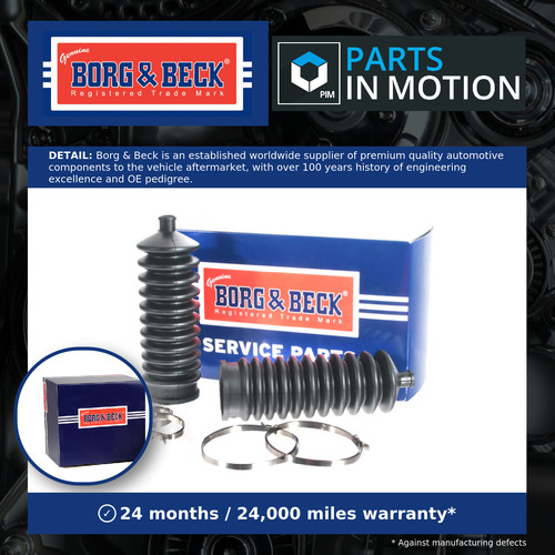 Steering rack boot - boot, fits