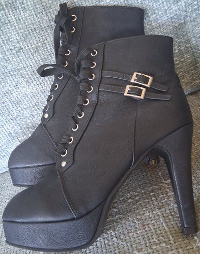 Gothic alt black leather look - gothic,