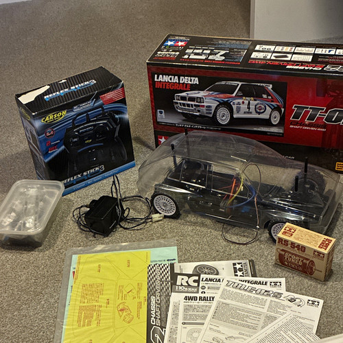 Tamiya lancia delta integrale - tamiya,