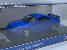 Inno64 - Nissan Skyline R33 GT-R Gloss Blue - Diecast - 1:64 Scale - NEW