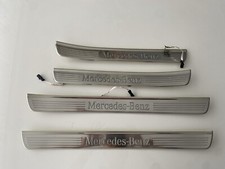 Mercedes Benz S350 W222 2017 + Genuine Complete LED Door Sills Trim Set