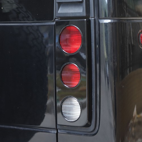 Tail light frame glossy black - frame,