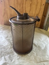 ANTIQUE WIRE MESH GLASS